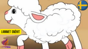 قصة خروف الثلج الأبيض Lammet snövit باللغة السويدية