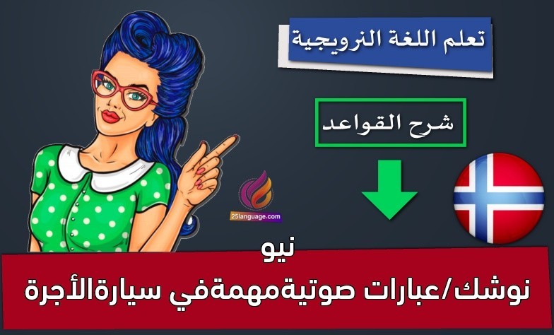 نيو نوشك/عبارات صوتيةمهمةفي سيارةالأجرة