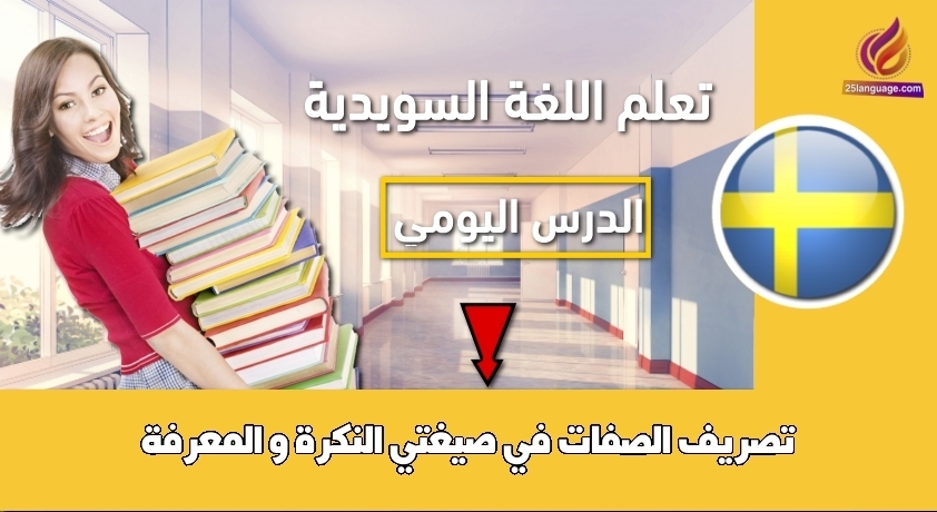 تصريف الصفات في صيغتي النكرة و المعرفة