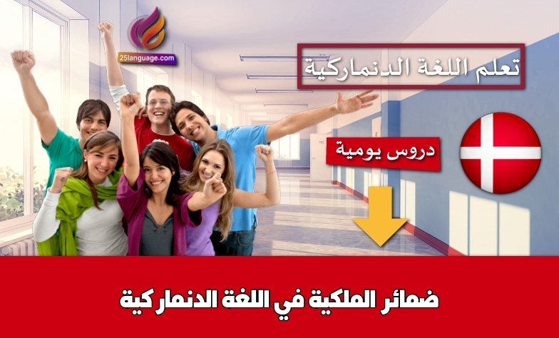 ضمائر الملكية في اللغة الدنماركية