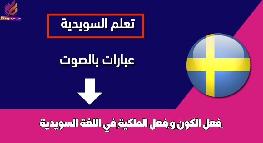 “فعل الكون” و “فعل الملكية” في اللغة السويدية
