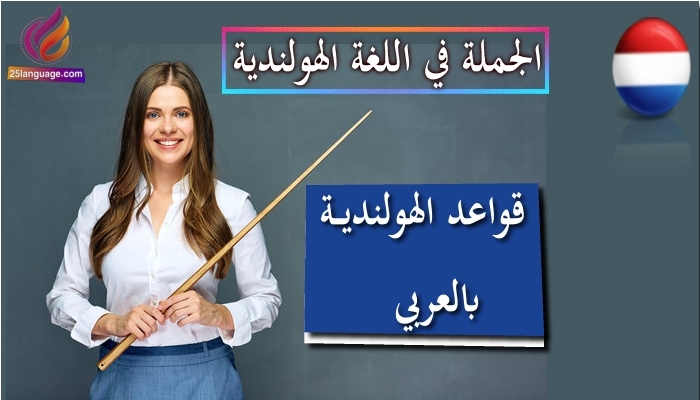 ترتيب الجملة في اللغة الهولندية
