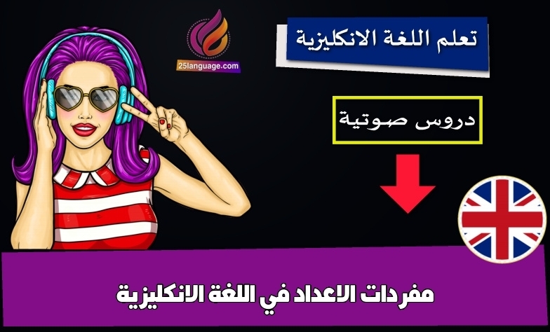 مفردات الاعداد في اللغة الانكليزية