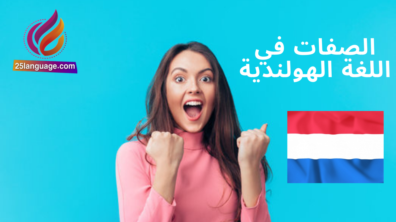 الصفات في اللغة الهولندية
