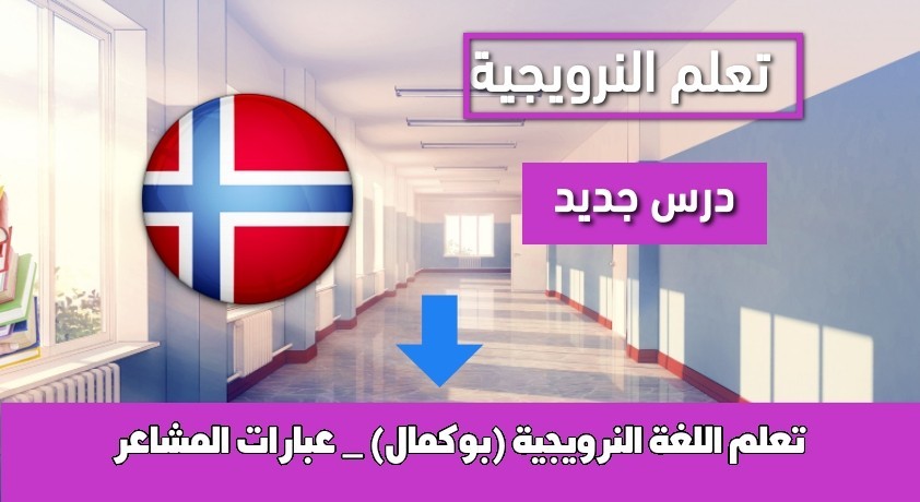 تعلم اللغة النرويجية (بوكمال) _ عبارات المشاعر