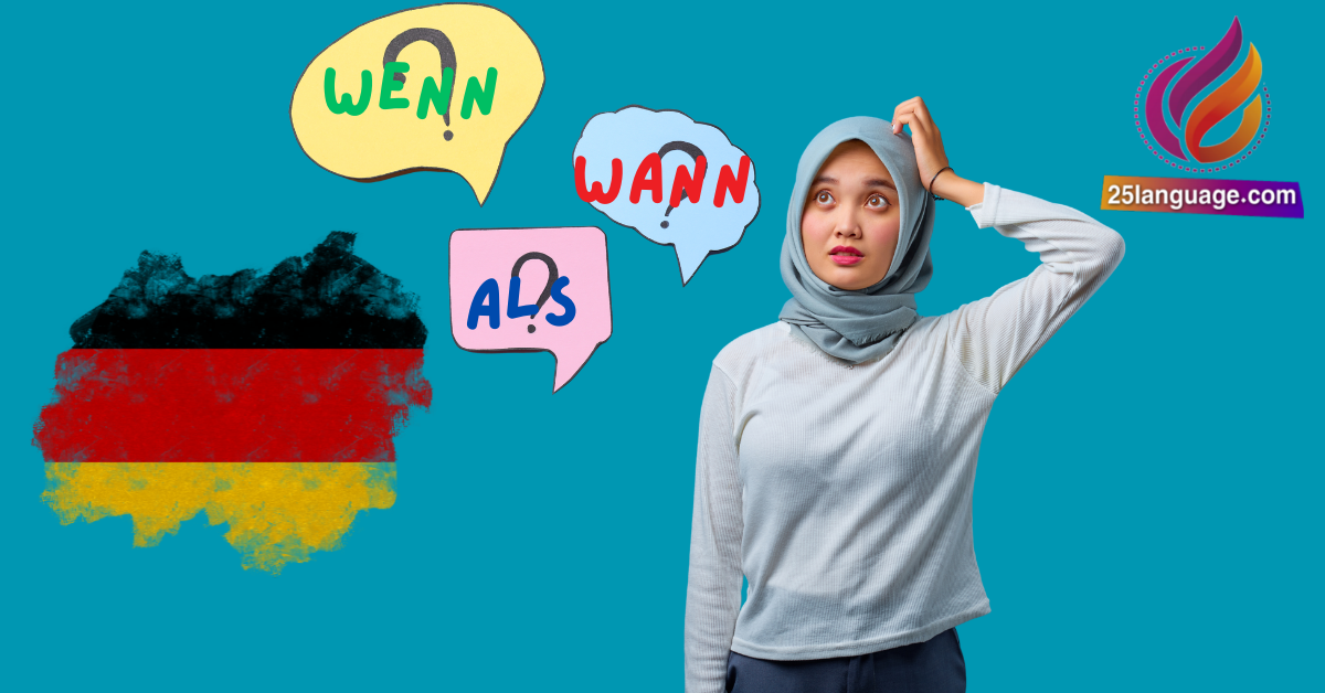 كيف تقول متى باللغة الألمانية باستخدام wann/wenn/als