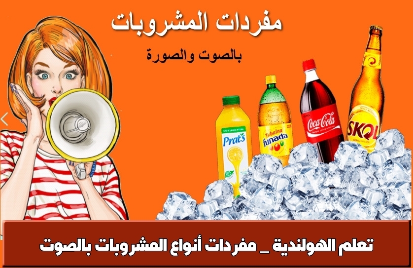تعلم الهولندية _ مفردات أنواع المشروبات بالصوت