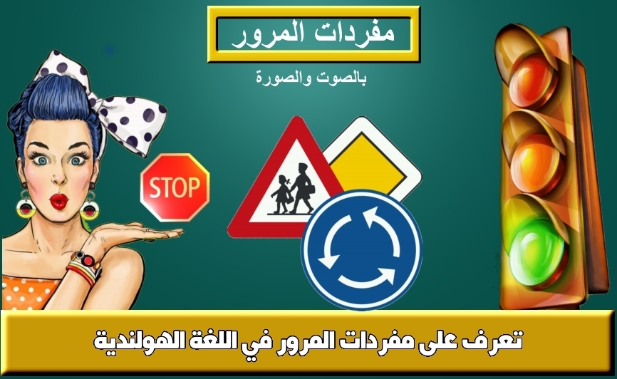 تعرف على مفردات المرور في اللغة الهولندية