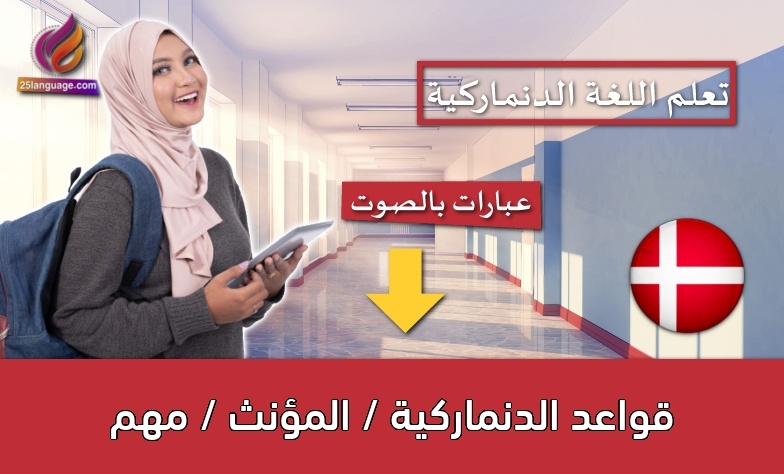 قواعد الدنماركية / المؤنث / مهم