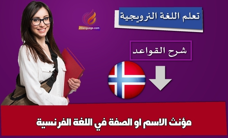 مؤنث الاسم او الصفة في اللغة الفرنسية