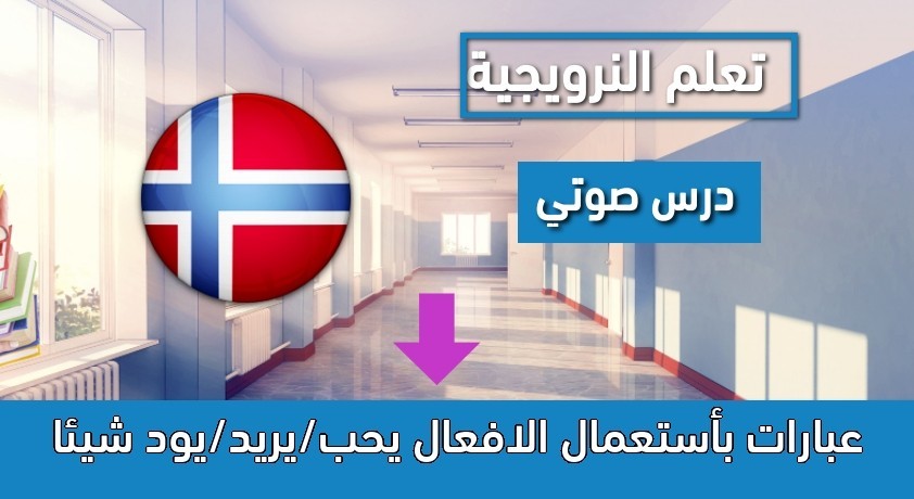 عبارات بأستعمال الافعال يحب/يريد/يود شيئا