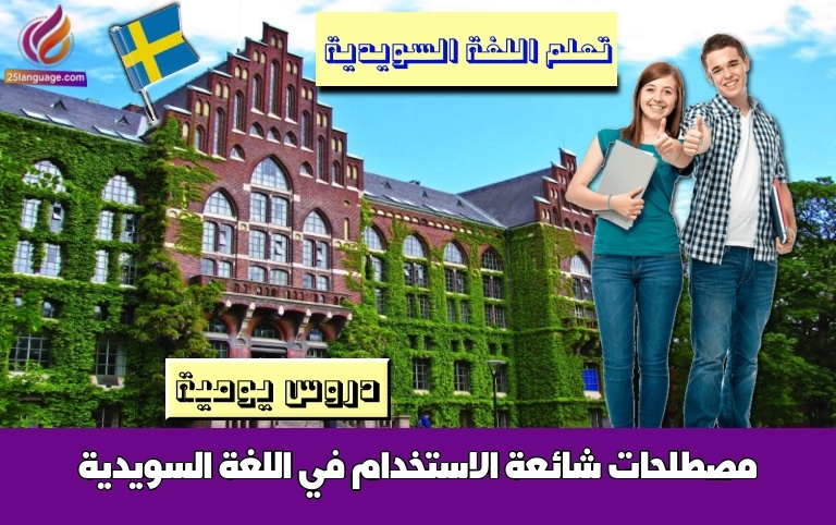 مصطلحات شائعة الاستخدام في اللغة السويدية