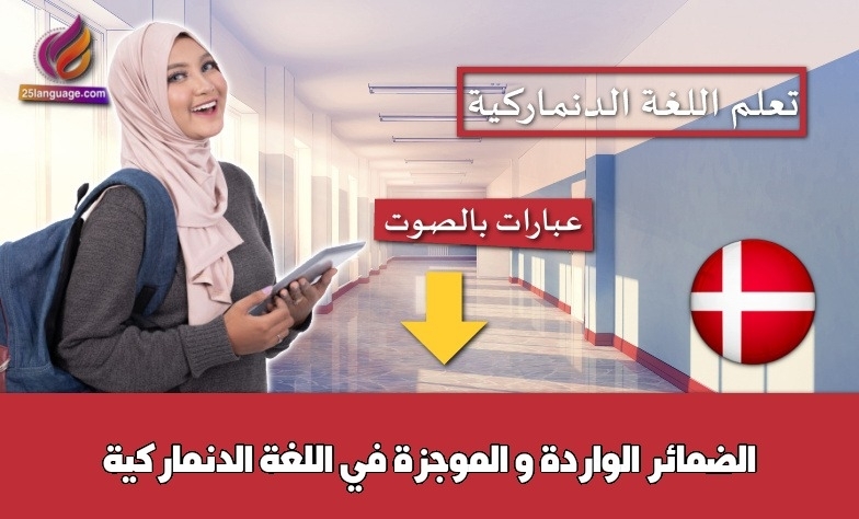 الضمائر الواردة و الموجزة في اللغة الدنماركية