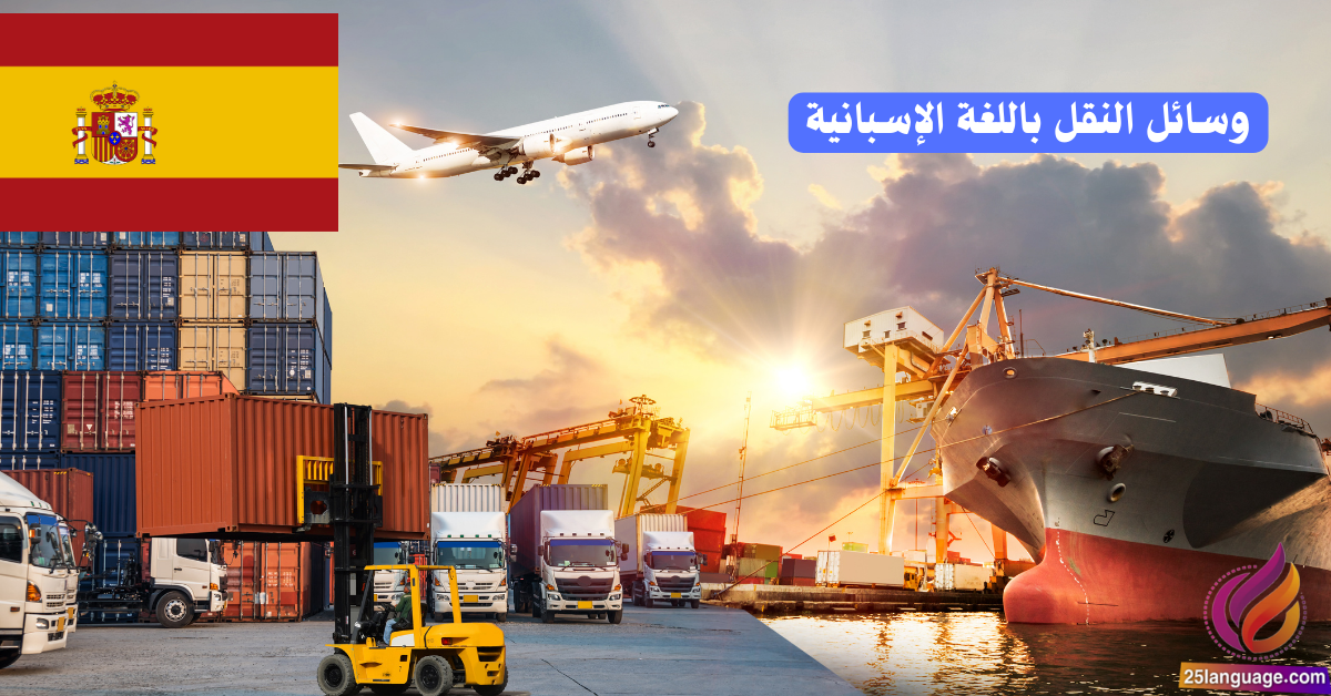 عبارات باستخدام أسماء وسائل النقل بالإسبانية