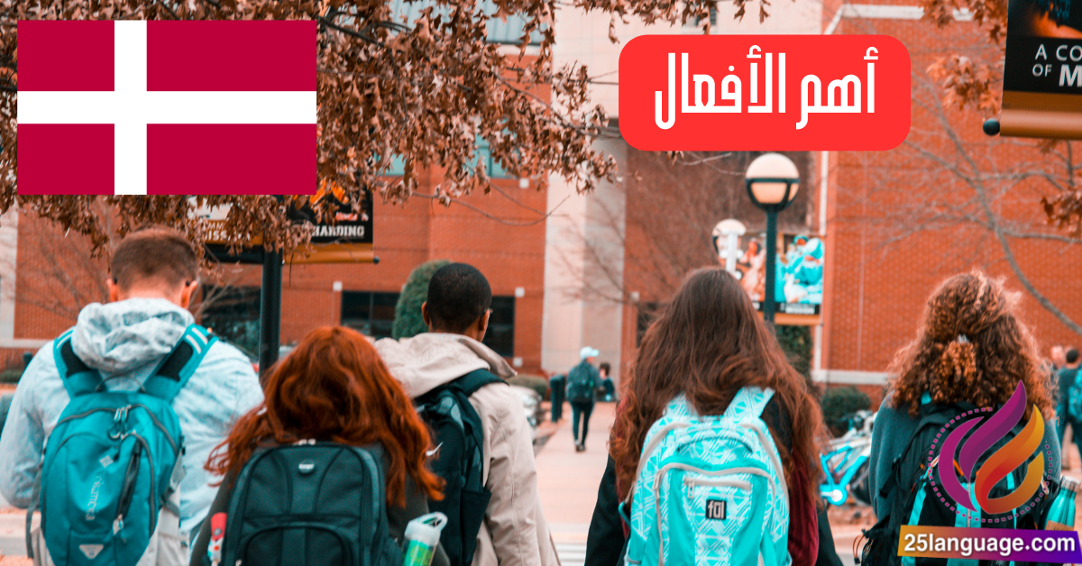 أهم الأفعال والأكثر استخداما في اللغة الدنماركية مع جمل